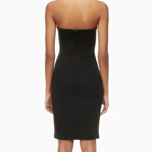 NWT! Black Aritzia Babaton Strapless Vision Dress size XS - Picture 4 of 10